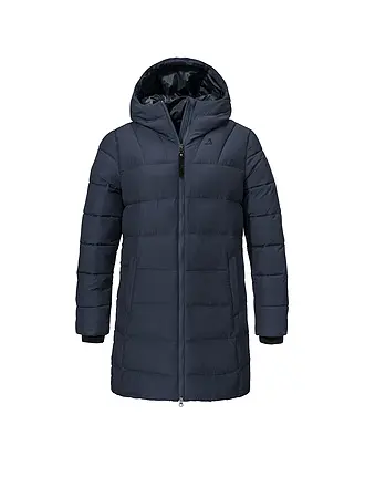 SCHÖFFEL | Parka invernale da donna Style Boslix con cappuccio | dunkelblau